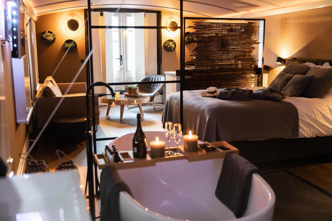 Wellnessboat De Michiel De Ruyter Hotell Groningen Exteriör bild