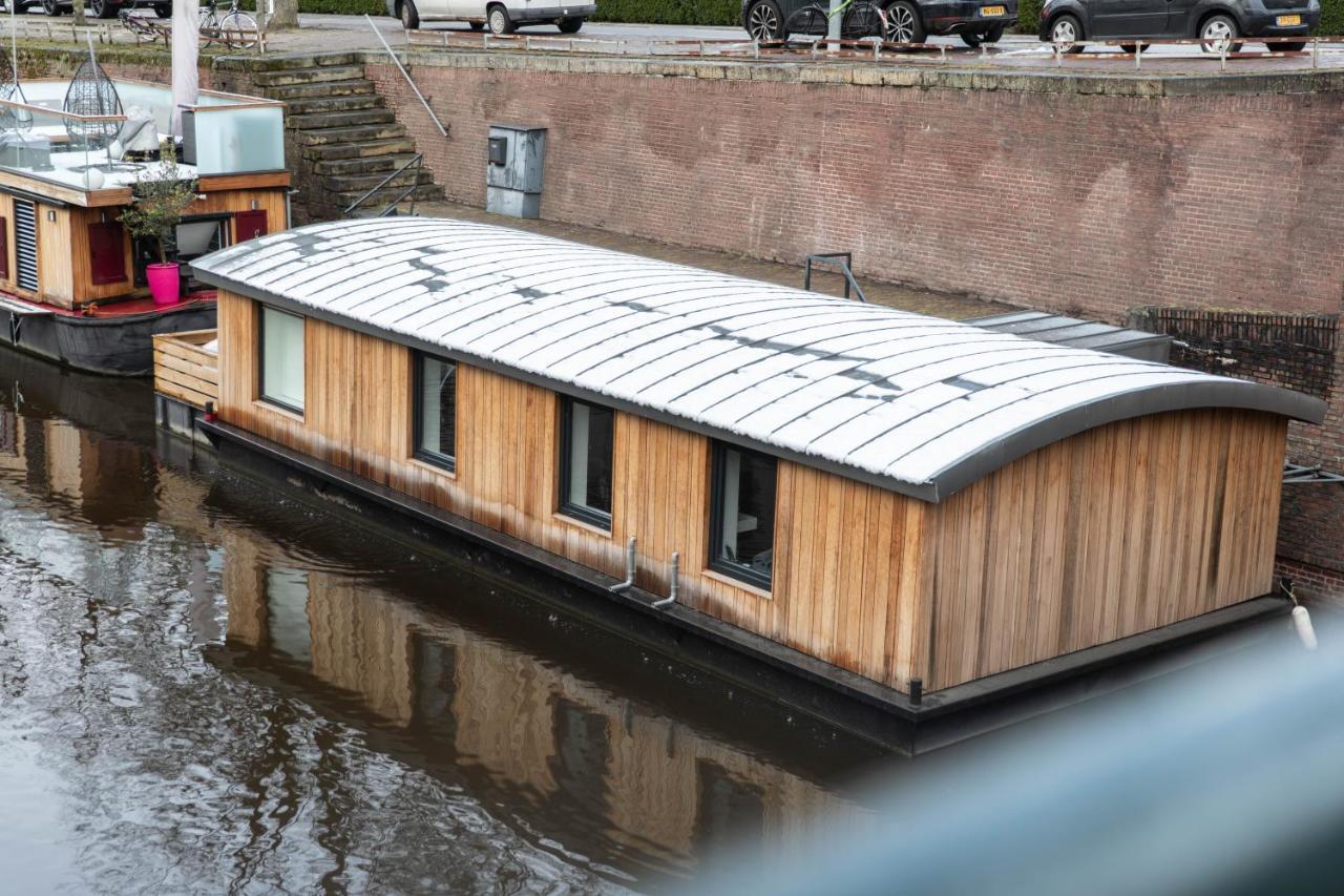 Wellnessboat De Michiel De Ruyter Hotell Groningen Exteriör bild