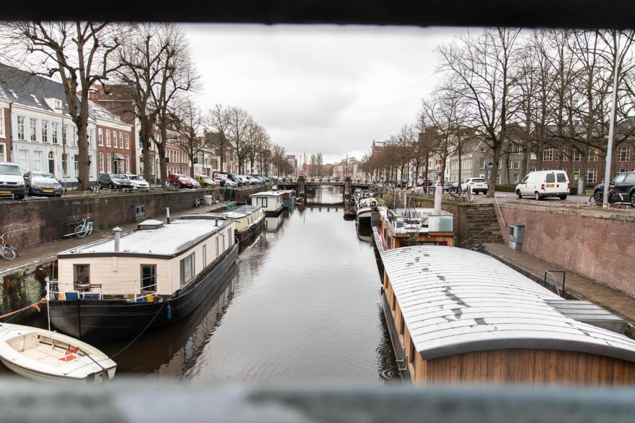 Wellnessboat De Michiel De Ruyter Hotell Groningen Exteriör bild