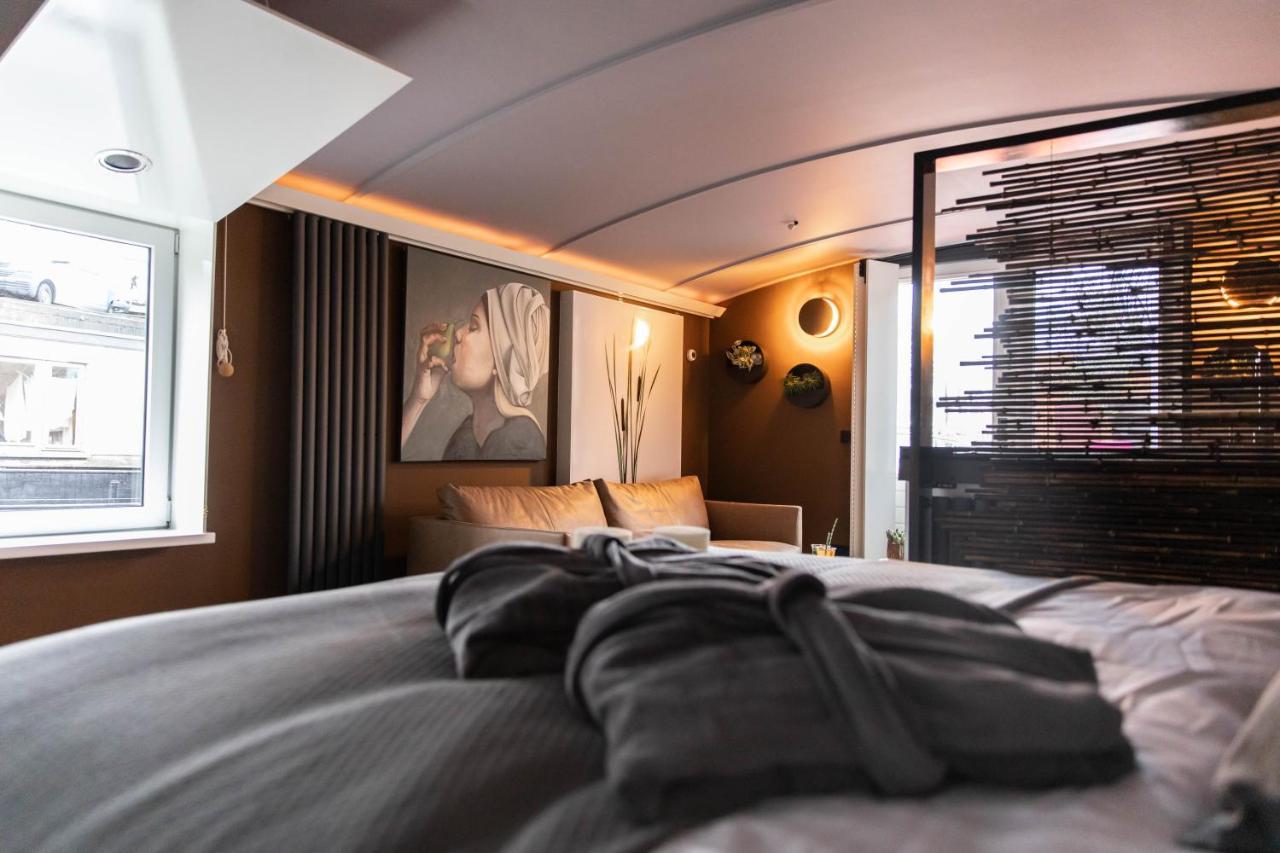 Wellnessboat De Michiel De Ruyter Hotell Groningen Exteriör bild