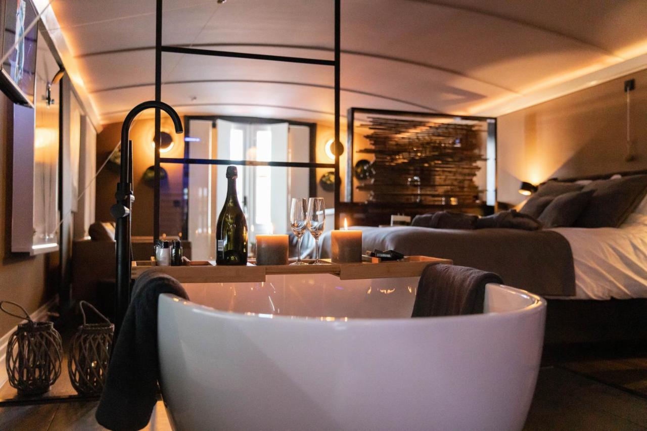 Wellnessboat De Michiel De Ruyter Hotell Groningen Exteriör bild